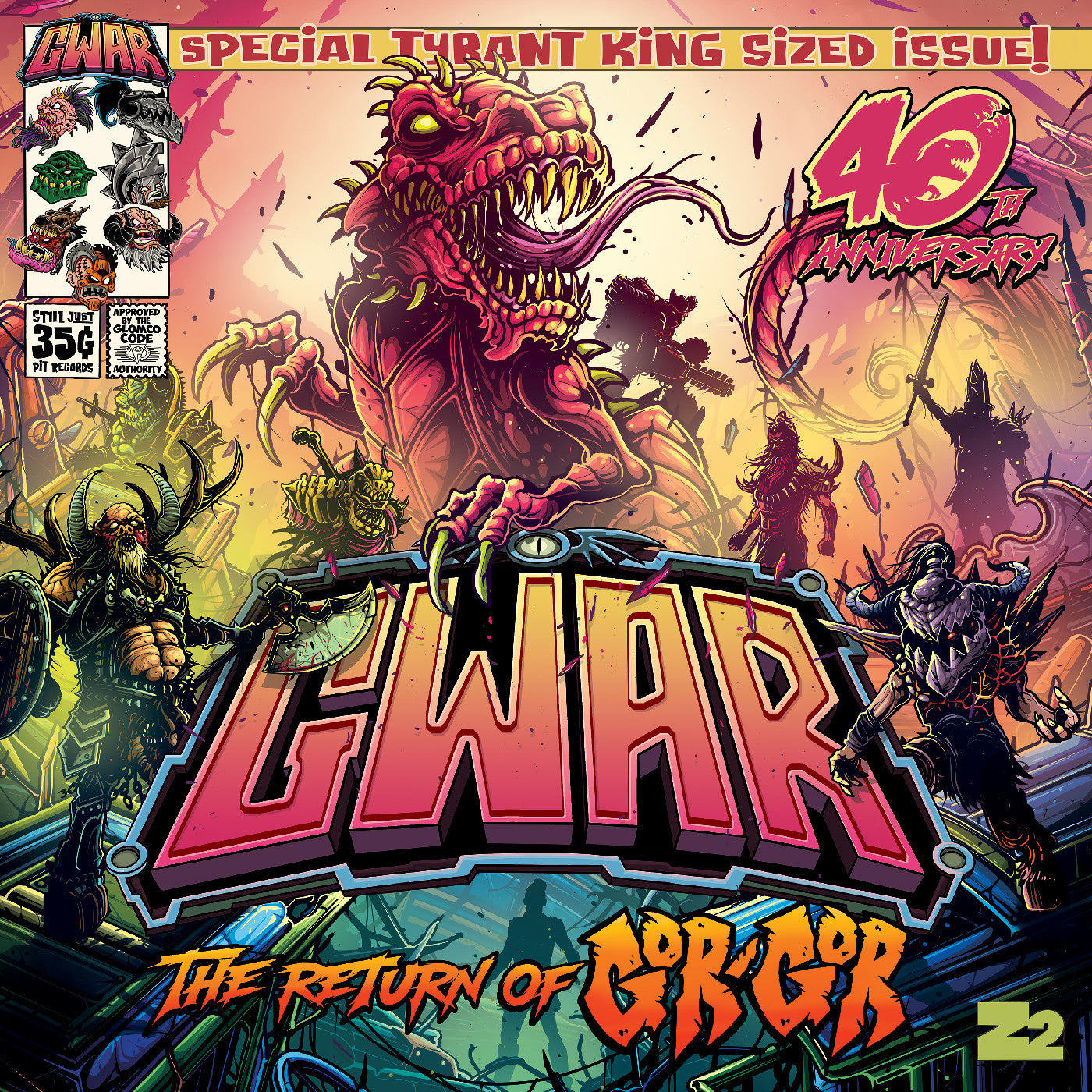 GWAR - The Return of Gor-Gor LP