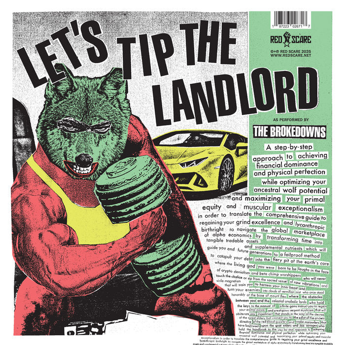 The Brokedowns - Let's Tip The Landlord LP