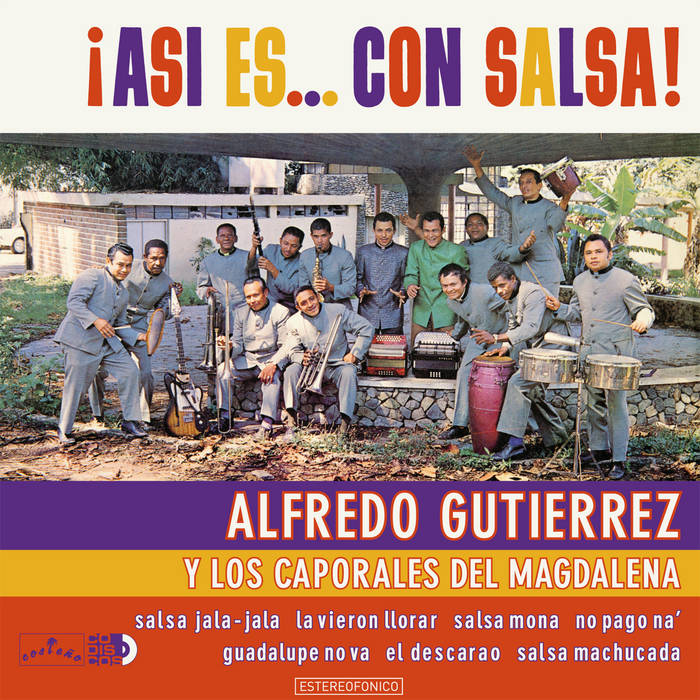 Alfredo Gutiérrez y Los Caporales del Magdalena - ¡Así es... Con salsa! LP