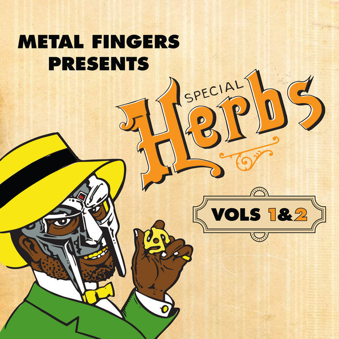 MF DOOM - Metal Fingers Presents: Special Herbs Vol. 1 & 2 2LP