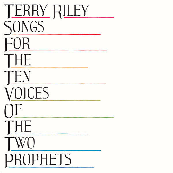 Terry Riley - Songs For The Ten Voices Of The Two Prophets LP