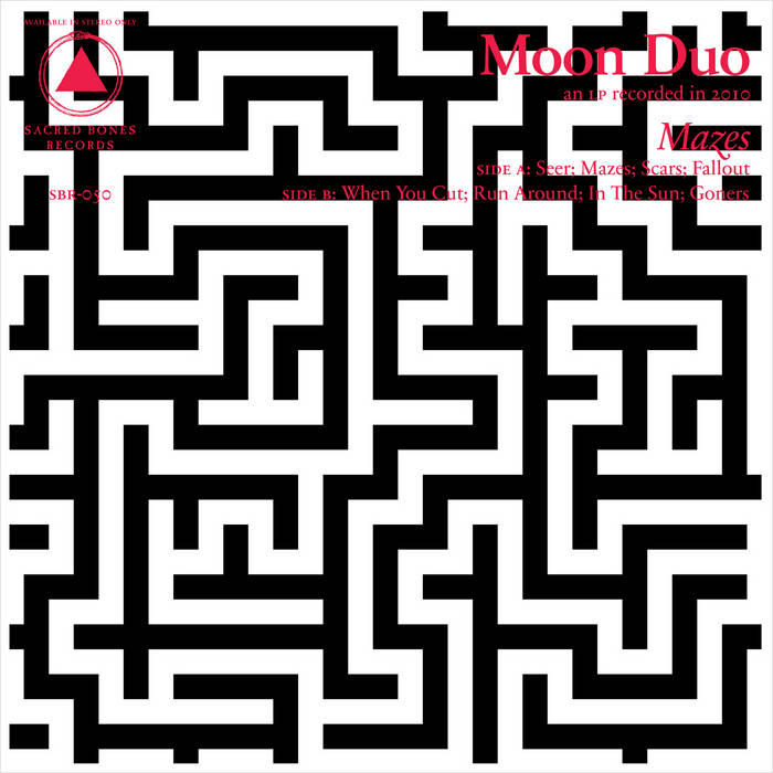 Moon Duo - Mazes LP (Ltd Neon Pink Vinyl)