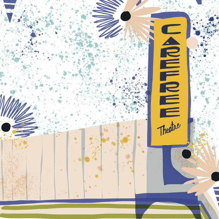 Surfer Blood - Carefree Theatre LP (Ltd Transparent Blue Vinyl Edition)