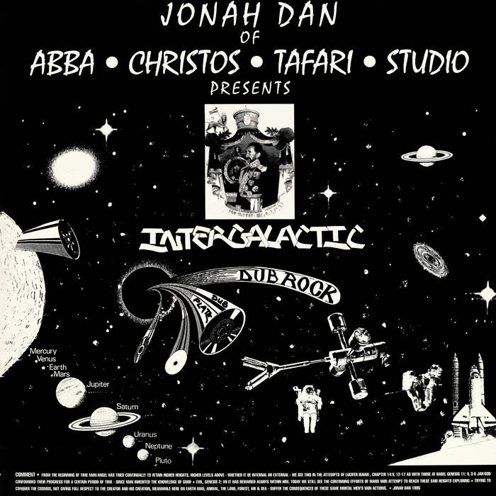 Jonah Dan - Intergalactic Dub Rock LP
