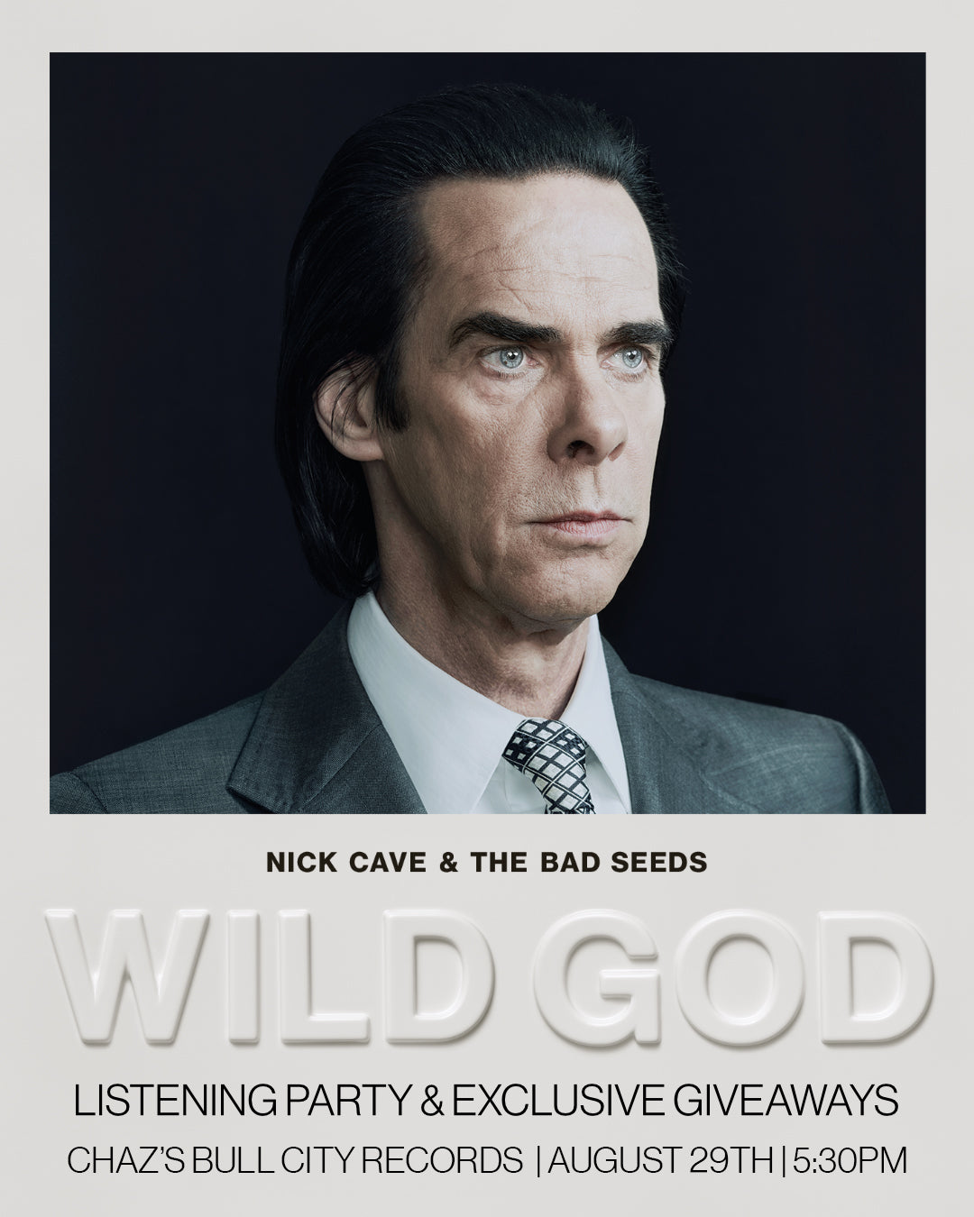 Nick Cave Pre-Release Listening Party + Giveaways!