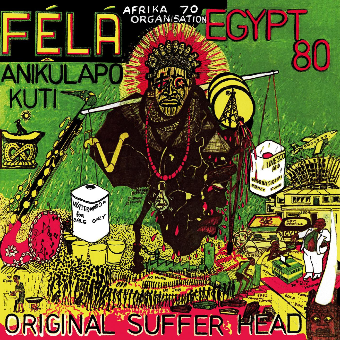 Fela Kuti & Egypt 80 - Original Sufferhead LP