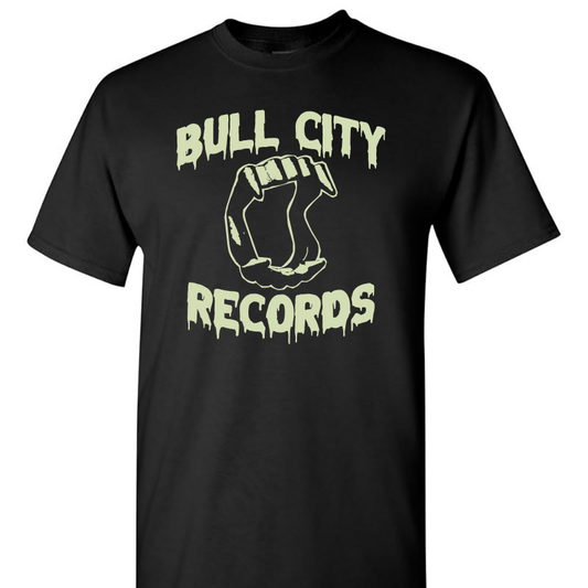 BCR Glow-In-The-Dark Plastic Fangs T-shirt