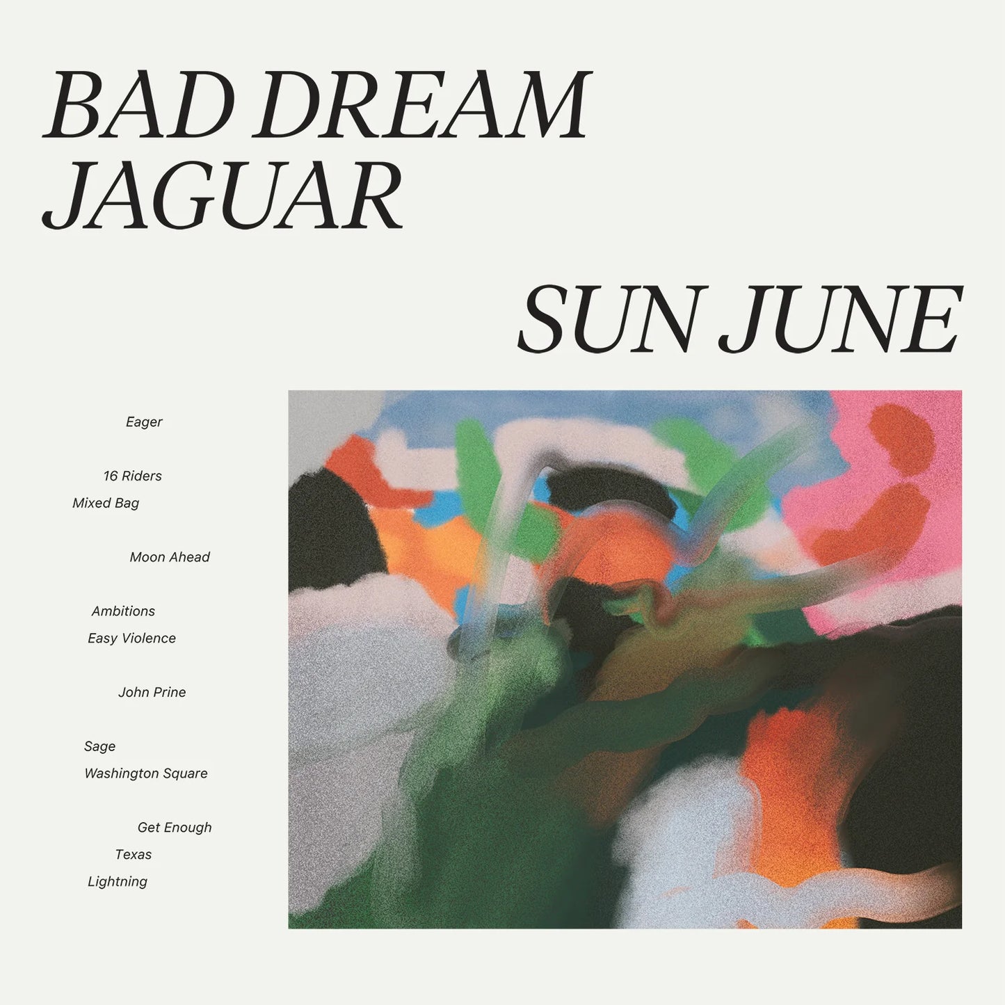 Sun June - Bad Dream Jaguar LP