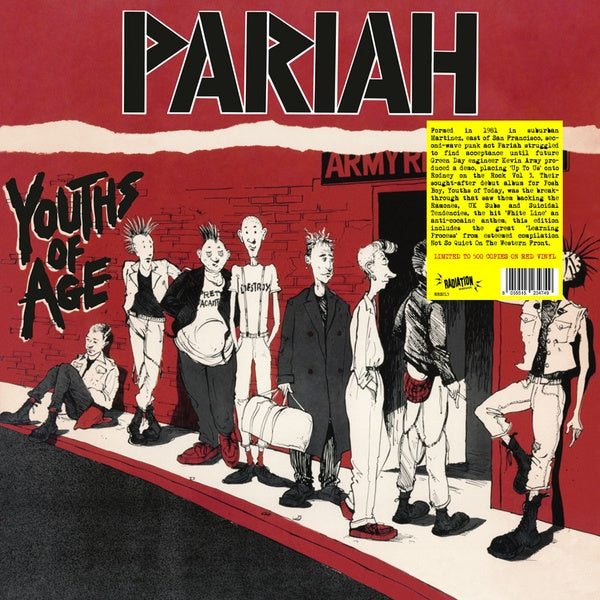 Pariah - Youths of Age LP