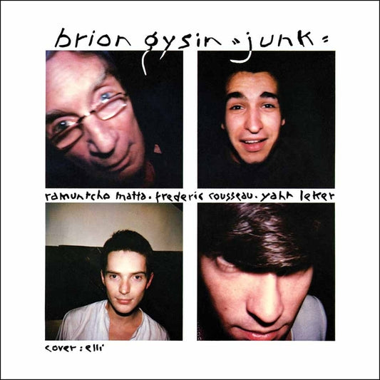 Brion Gysin - Junk LP