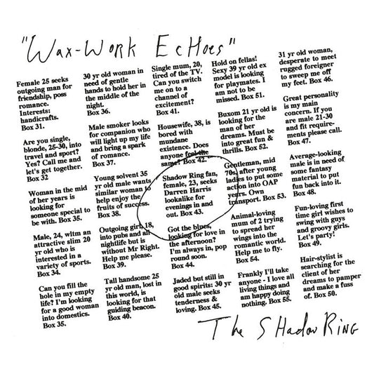 The Shadow Ring - Wax-Work Echoes LP