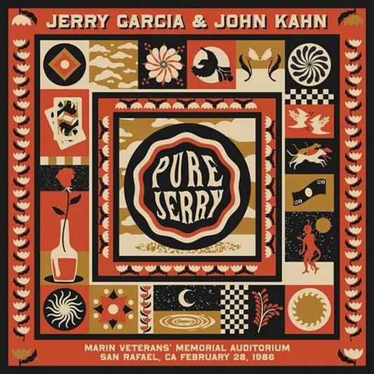 Jerry Garcia & John Kahn - Pure Jerry: Marin Veteran's Memorial Auditorium, Feb 28, 1986 2LP