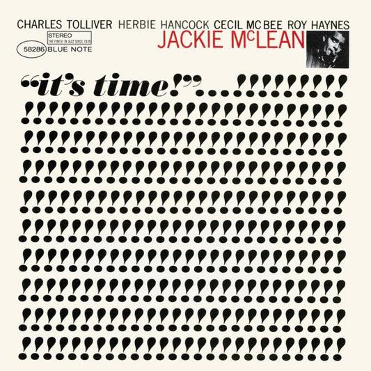 Jackie McLean - It's Time! (Blue Note Tone Poet Series) LP