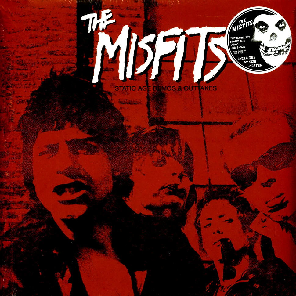 Misfits - Static Age Demos & Outtakes LP – Chaz's Bull City Records