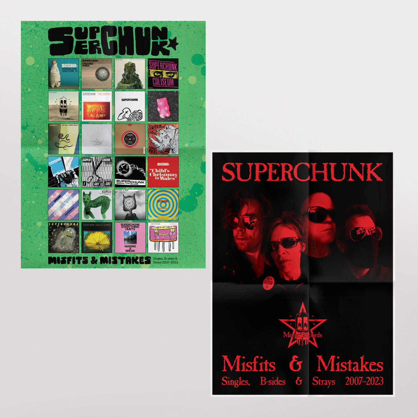 Superchunk - Misfits & Mistakes: Singles, B-Sides & Strays (2007-2023) 4LP / 2CD [PRE-ORDER]