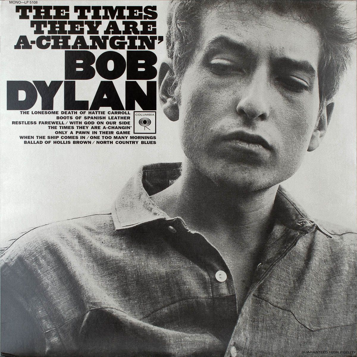 Bob Dylan - The Times They Are A-Changin’ LP