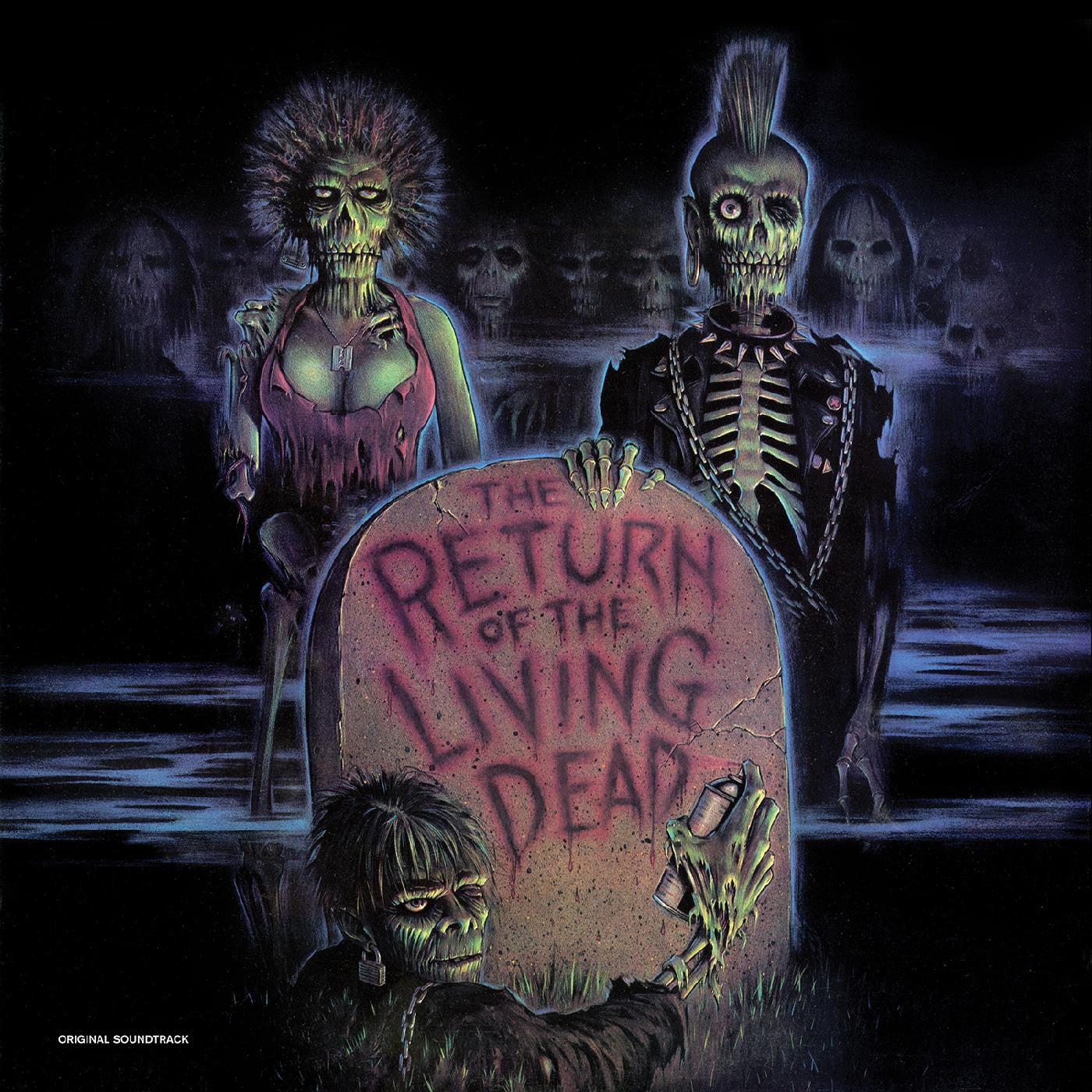 Various - Return of the Living Dead OST LP (Ltd Clear with Blood Red Splatter Vinyl)