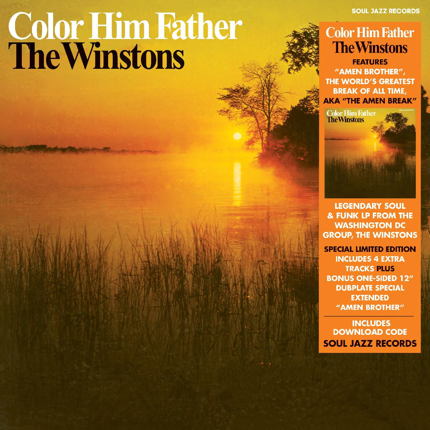 The Winstons - Color Him Father LP + 12”