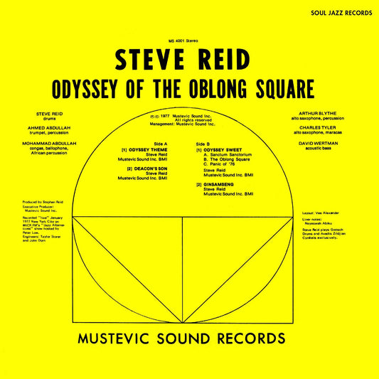 Steve Reid - Odyssey of the Oblong Square LP
