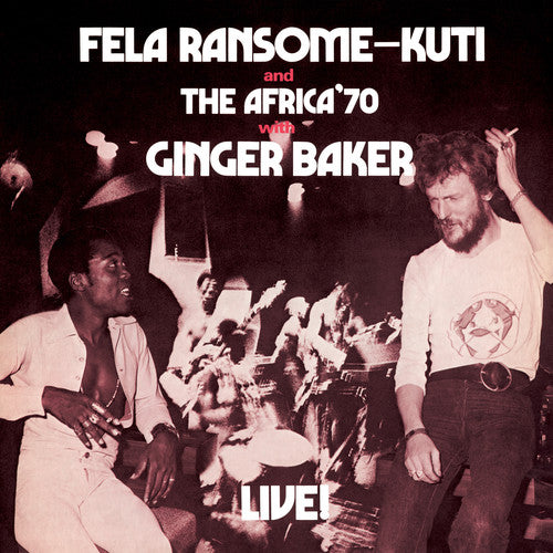 Fela Kuti - Fela Live with Ginger Baker LP