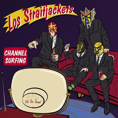 Los Straitjackets - Channel Surfing 12”