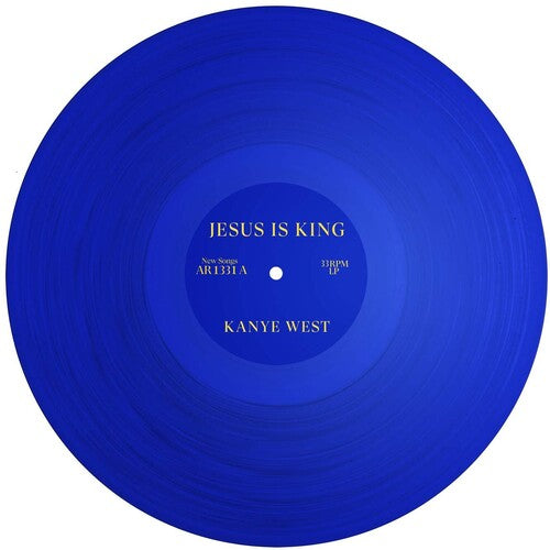 Kanye West - Jesus Is King LP (Clear Sleeve / Blue Vinyl Edition)