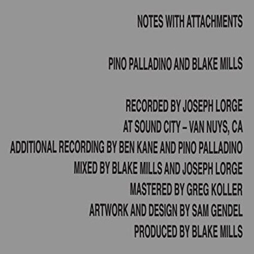 Pino Palladino and Blake Mills - Notes with Attachments LP