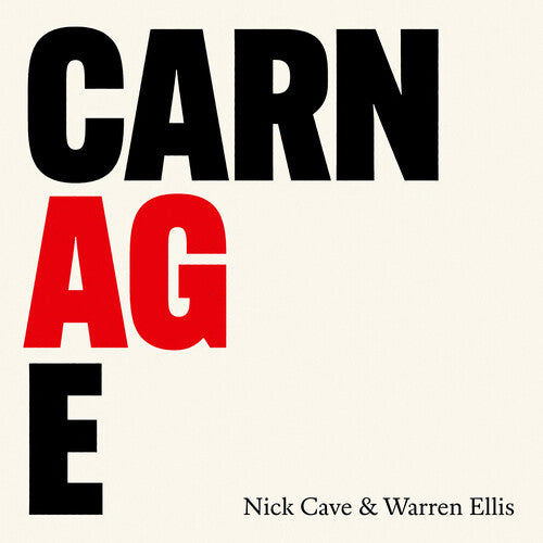 Nick Cave & Warren Ellis - Carnage LP / CD
