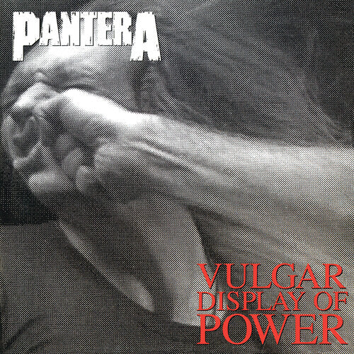 Pantera - Vulgar Display of Power LP (Ltd White & True Metal Gray Vinyl)