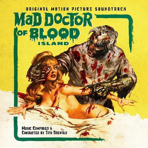 Tito Arevalo - Mad Doctor of Blood Island OST LP (Ltd Chlorophyl Blood Green Vinyl)