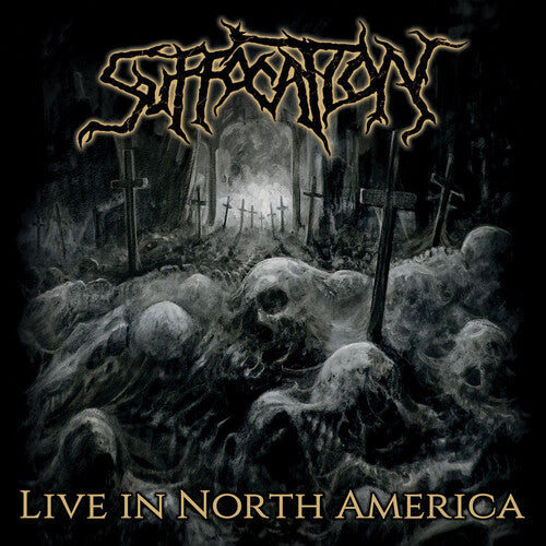 Suffocation - Live in North America 2LP (Ltd Gold w/ Black Splatter Vinyl)