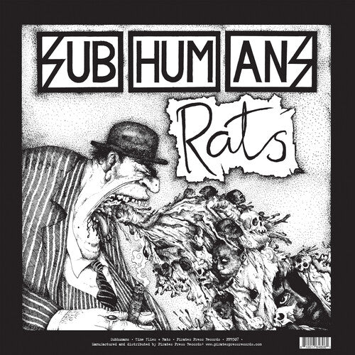 Subhumans - Time Flies + Rats LP