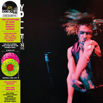Iggy Pop - Live At The Channel Boston 2LP