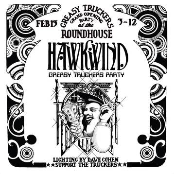 Hawkwind - Greasy Truckers Grand Opening Party at the Roundhouse 1972 2LP