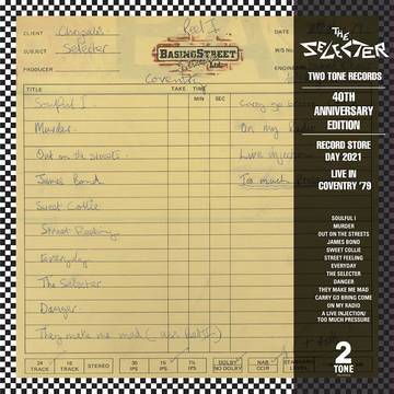 The Selecter - Live in Coventry '79: 40th Anniversary Edition LP
