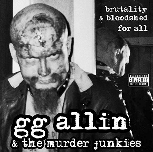 GG Allin & The Murder Junkies - Brutality & Bloodshed for All LP (Ltd Color Vinyl)