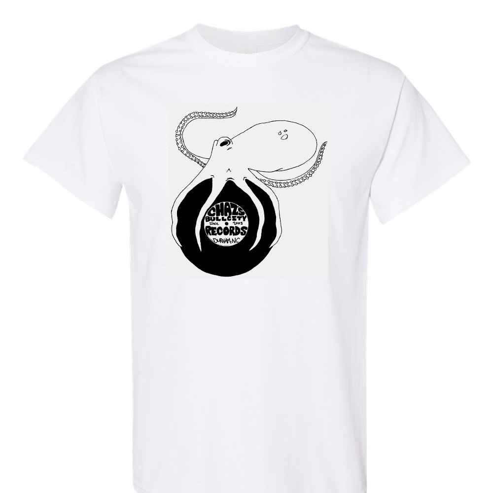 BCR Octopus Logo T-shirt (White/Black)