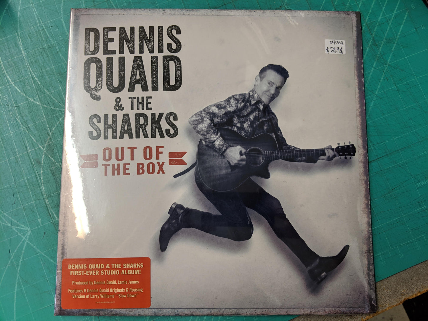 Dennis Quaid & The Sharks - Out of the Box LP