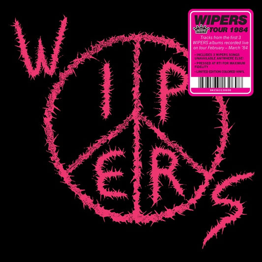 Wipers - Tour 1984 LP (Ltd Pink Vinyl Edition)