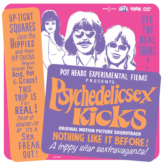 Various - Psychedelic Sex Kicks OST LP + DVD