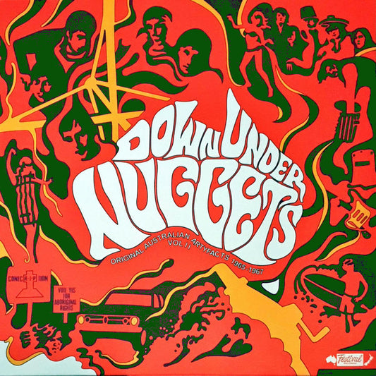 Various - Down Under Nuggets: Original Australian Artyfacts 1965-1967 Vol. 2 LP