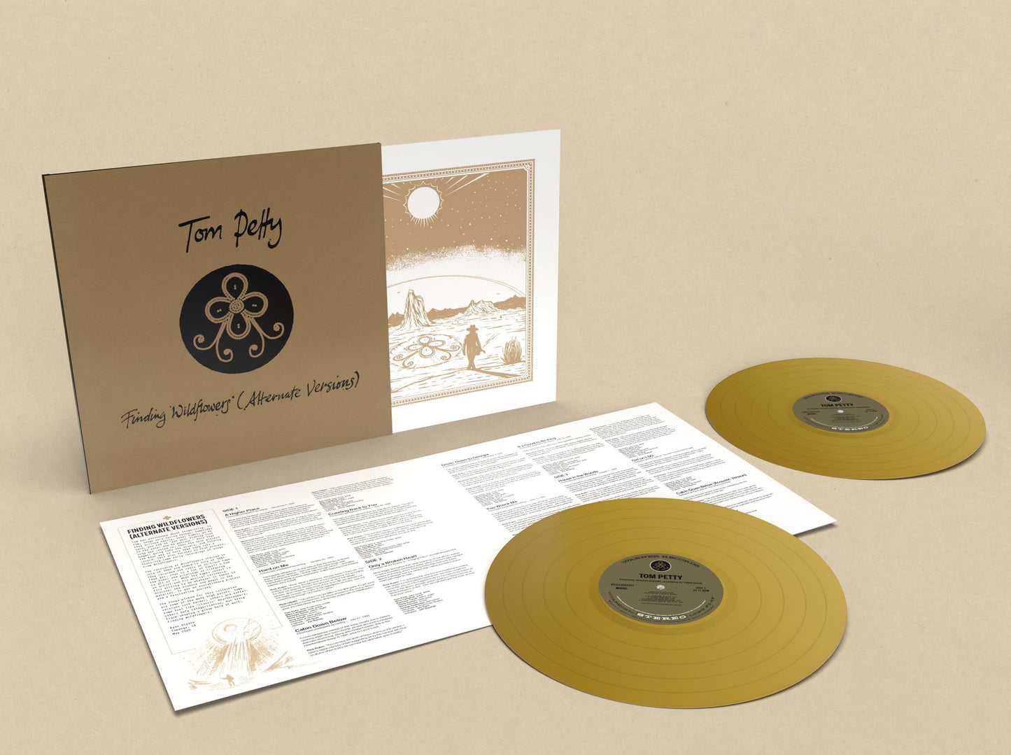 Tom Petty - Finding Wildflowers (Alternate Versions) 2LP (Ltd Gold Vinyl Edition)