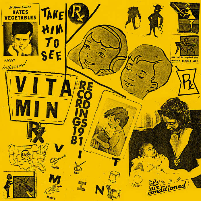 Vitamin - Recordings 1981 LP (Ltd White Vinyl Edition)