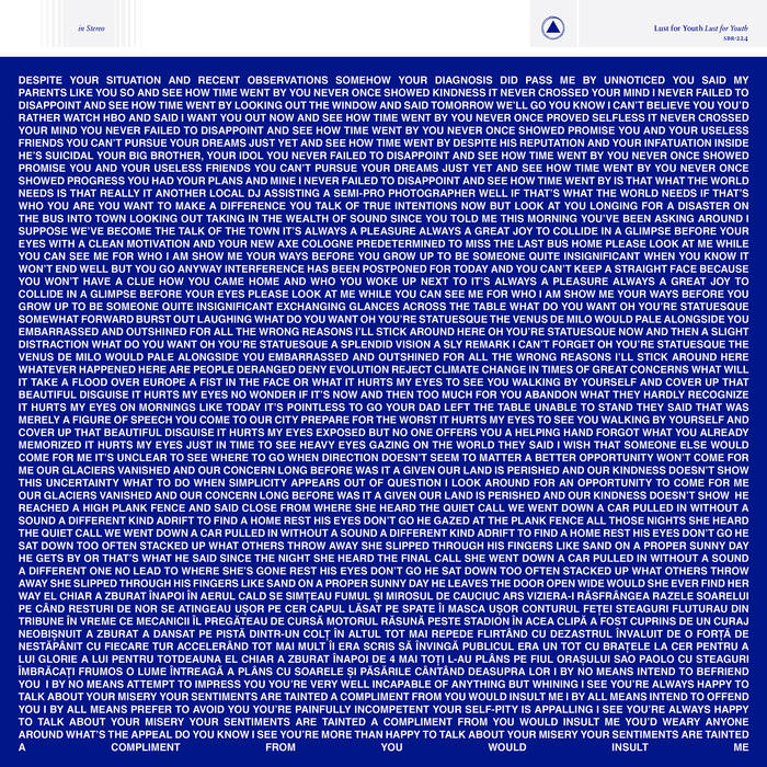 Lust for Youth - Lust for Youth LP