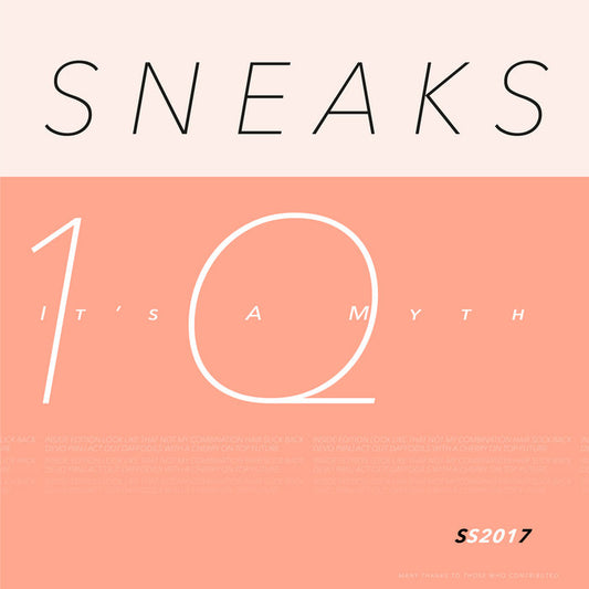 Sneaks - It's a Myth LP (Ltd Clear Vinyl Edition)