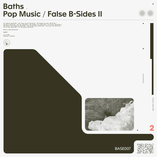 Baths - Pop Music / False B-Sides II LP