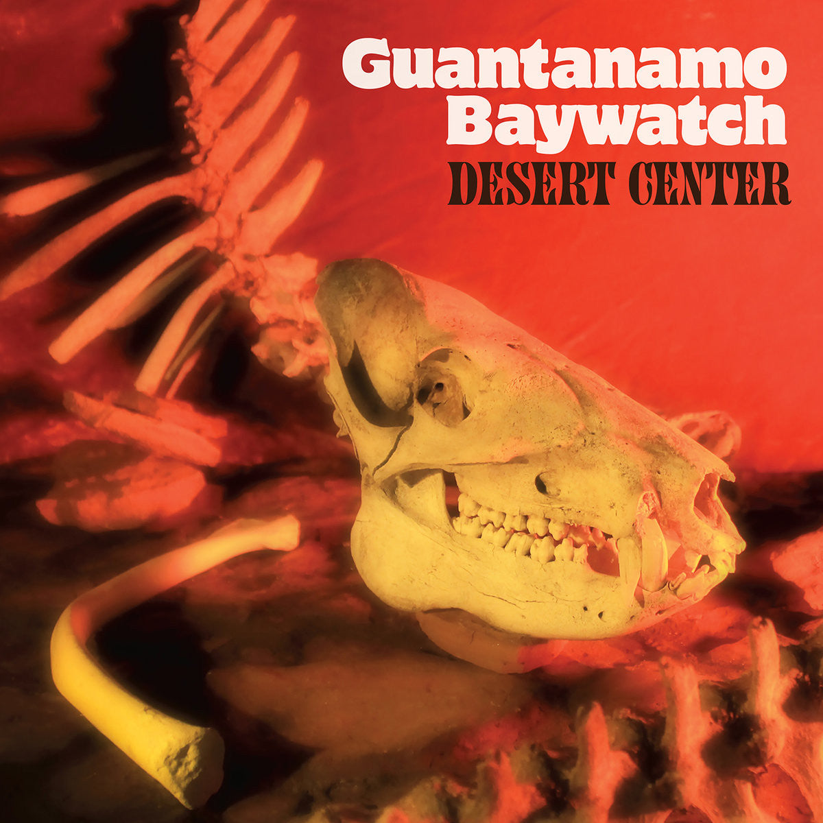 Guantanamo Baywatch - Desert Center LP (Ltd Amber Vinyl Edition)