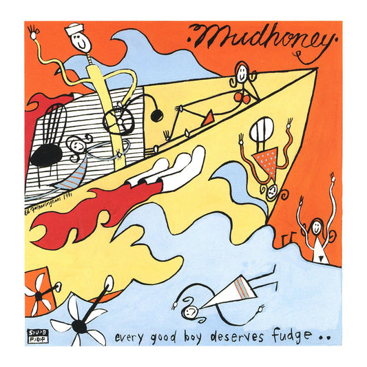 Mudhoney - Every Good Boy Deserves Fudge LP / CS