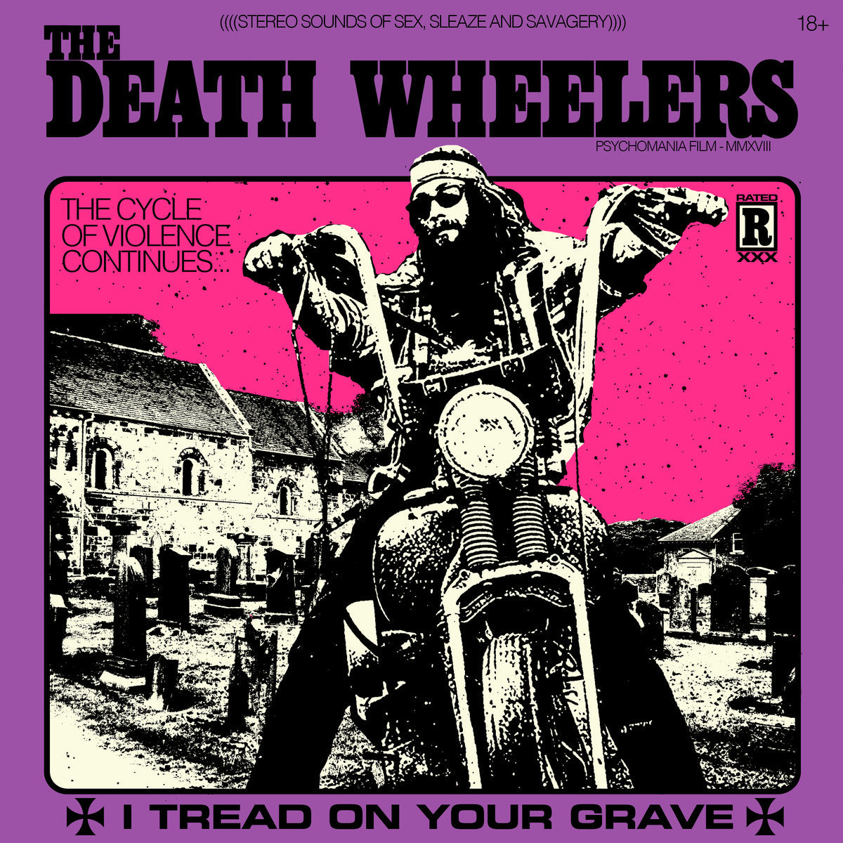 The Death Wheelers - I Tread on Your Grave LP