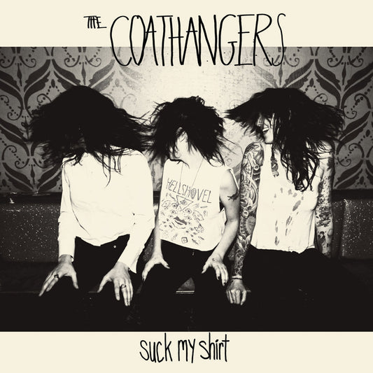 The Coathangers - Suck My Shirt LP (Ltd White Black Swirl Vinyl Edition)